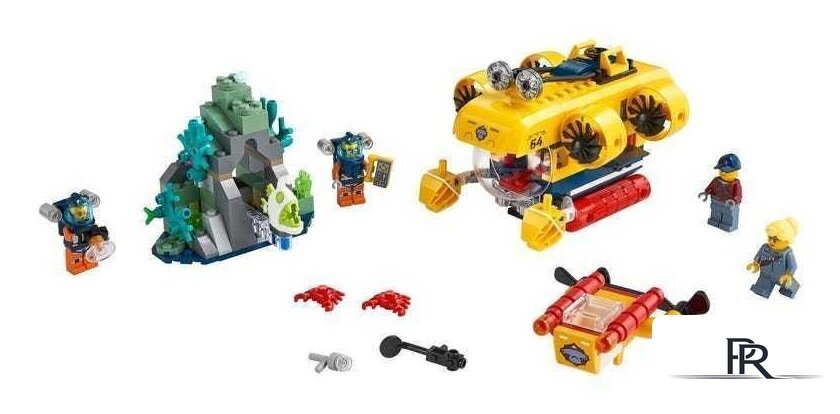 Конструктор LEGO City 60264 Океан: исследовательская подводная лодка - Изображение №3 — Интернет-магазин ПроЗаказ