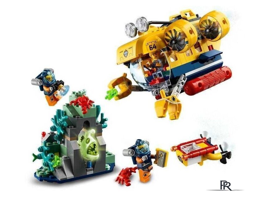 Конструктор LEGO City 60264 Океан: исследовательская подводная лодка - Изображение №5 — Интернет-магазин ПроЗаказ