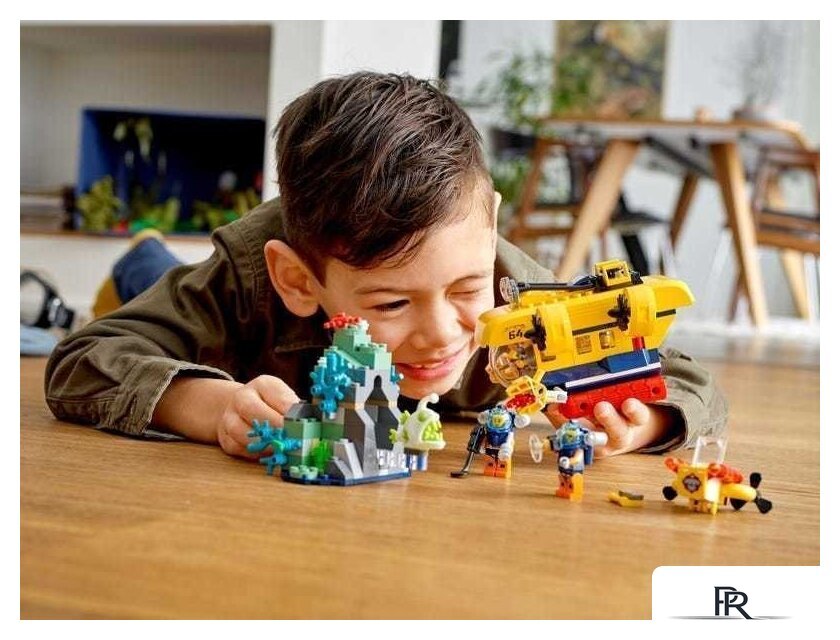 Конструктор LEGO City 60264 Океан: исследовательская подводная лодка - Изображение №9 — Интернет-магазин ПроЗаказ