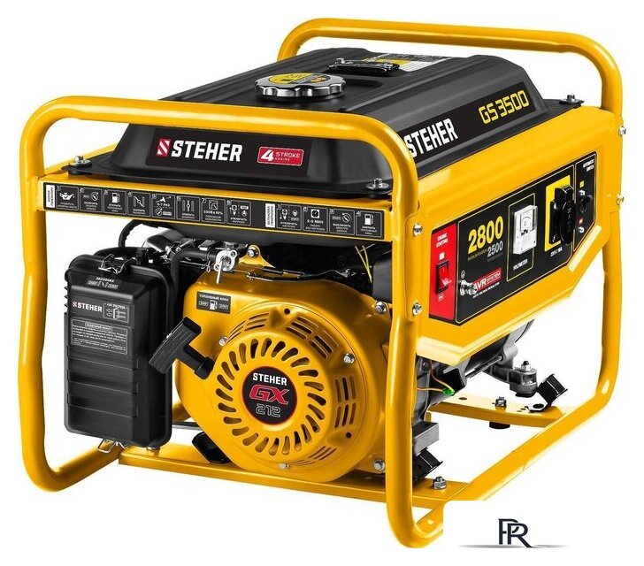 Бензиновый генератор Steher GS-3500 - Изображение №2 — Интернет-магазин ПроЗаказ