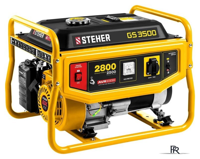 Бензиновый генератор Steher GS-3500 - Изображение №1 — Интернет-магазин ПроЗаказ