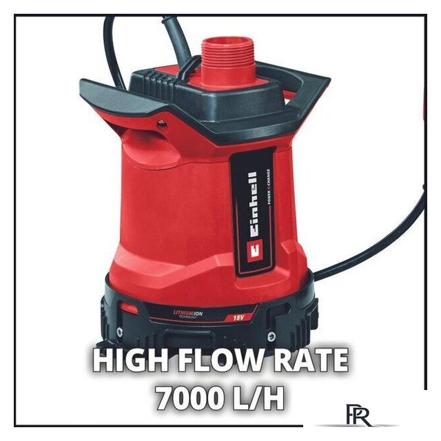 Дренажный насос Einhell GE-DP 18/25 LL Li - Solo 4181590 (без АКБ) - Изображение №2 — Интернет-магазин ПроЗаказ