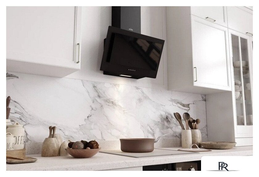 Кухонная вытяжка Elikor Коралл 50П-430-К3Д 266399 (черный/черное стекло) - Изображение №10 — Интернет-магазин ПроЗаказ