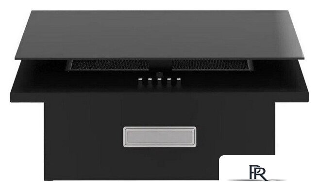 Кухонная вытяжка Elikor Коралл 50П-430-К3Д 266399 (черный/черное стекло) - Изображение №4 — Интернет-магазин ПроЗаказ