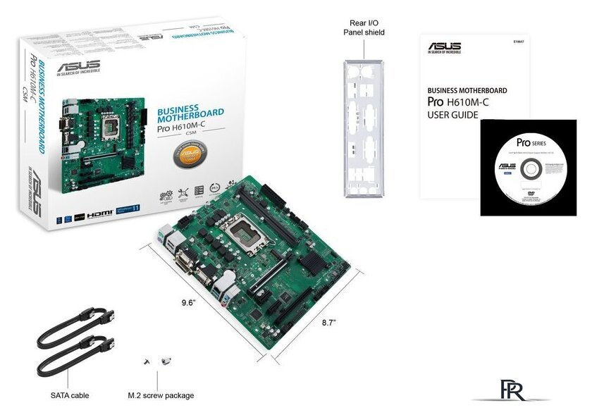 Материнская плата ASUS Pro H610M-C-CSM - Изображение №7 — Интернет-магазин ПроЗаказ