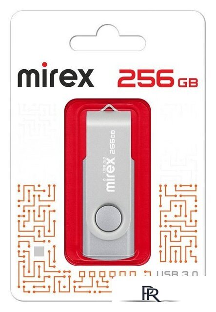 USB Flash Mirex Color Blade Swivel 3.0 256GB 13600-FM3SS256 - Изображение №1 — Интернет-магазин ПроЗаказ