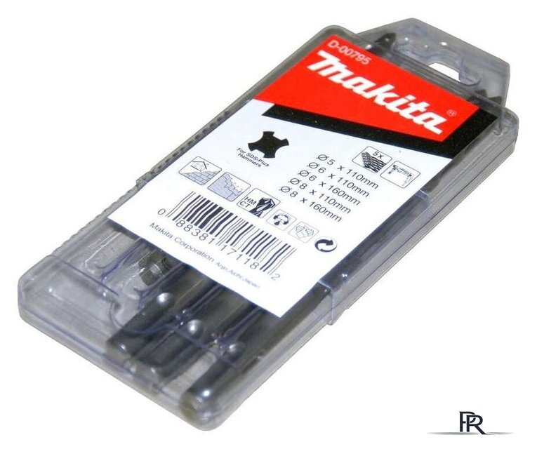 Набор буров Makita D-00795 (5 предметов) - Изображение №2 — Интернет-магазин ПроЗаказ