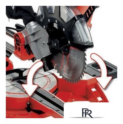 Торцовочная пила Einhell TC-SM 2534/1 Dual 4300395 - Изображение №5 — Интернет-магазин ПроЗаказ