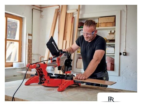 Торцовочная пила Einhell TC-SM 2534/1 Dual 4300395 - Изображение №2 — Интернет-магазин ПроЗаказ