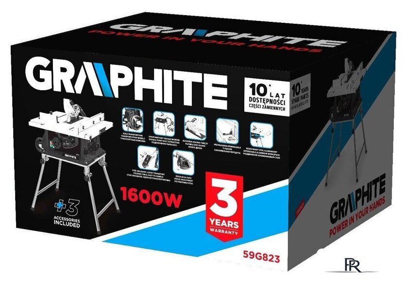 Распиловочный (циркулярный) станок GRAPHITE 59G823 - Изображение №2 — Интернет-магазин ПроЗаказ