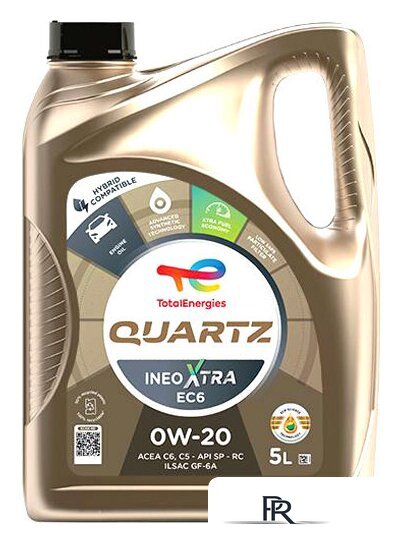 Моторное масло Total Quartz Ineo X.EC6 0W-20 5л - Изображение №1 — Интернет-магазин ПроЗаказ
