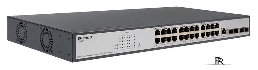 Управляемый коммутатор 3-го уровня Origo OS3228P/250W/A1A - Изображение №1 — Интернет-магазин ПроЗаказ