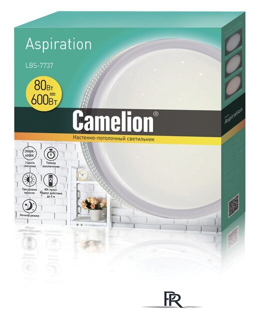 Светильник-тарелка Camelion LBS-7737 - Изображение №4 — Интернет-магазин ПроЗаказ