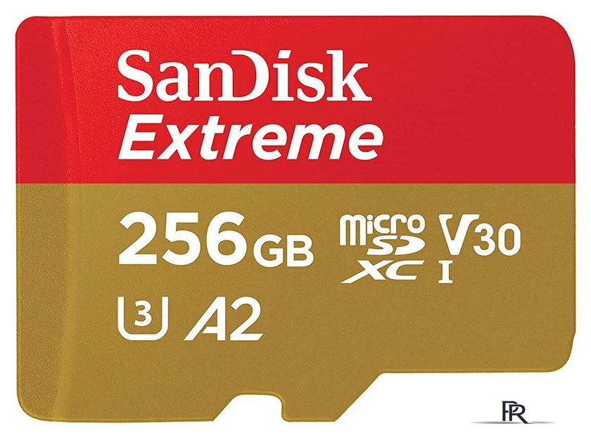 Карта памяти SanDisk Extreme microSDXC SDSQXAV-256G-GN6MN 256GB - Изображение №1 — Интернет-магазин ПроЗаказ