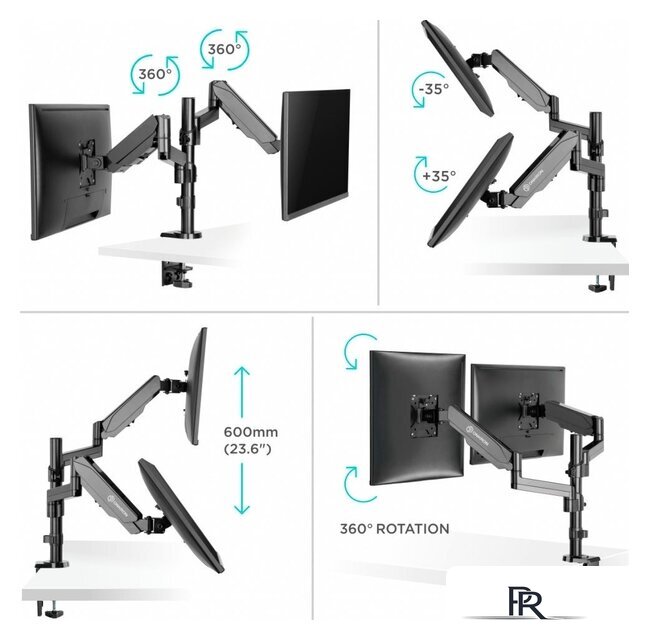 Кронштейн для монитора Onkron G140B - Изображение №4 — Интернет-магазин ПроЗаказ