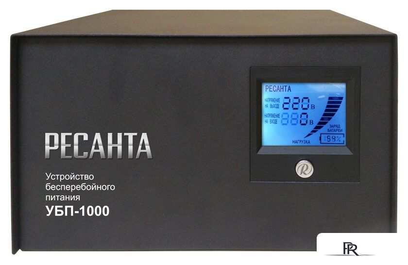 Источник бесперебойного питания Ресанта УБП-1000 - Изображение №1 — Интернет-магазин ПроЗаказ
