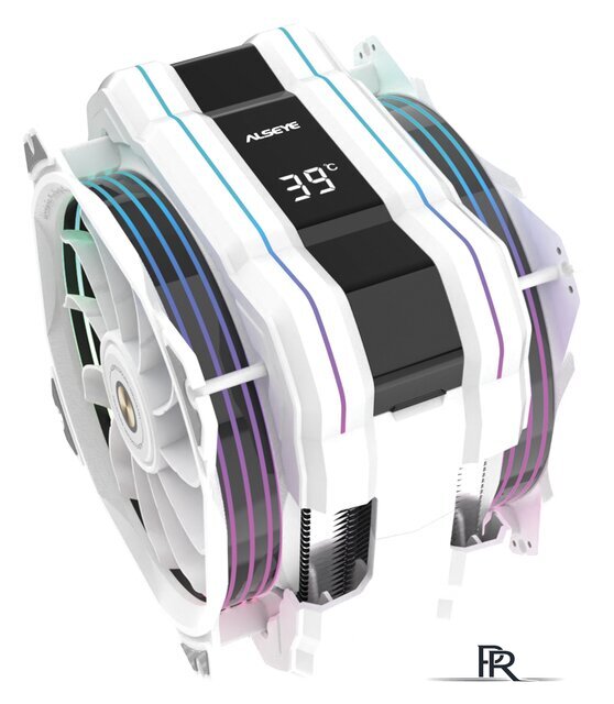 Кулер для процессора ALSEYE M120D W Plus (белый) - Изображение №3 — Интернет-магазин ПроЗаказ