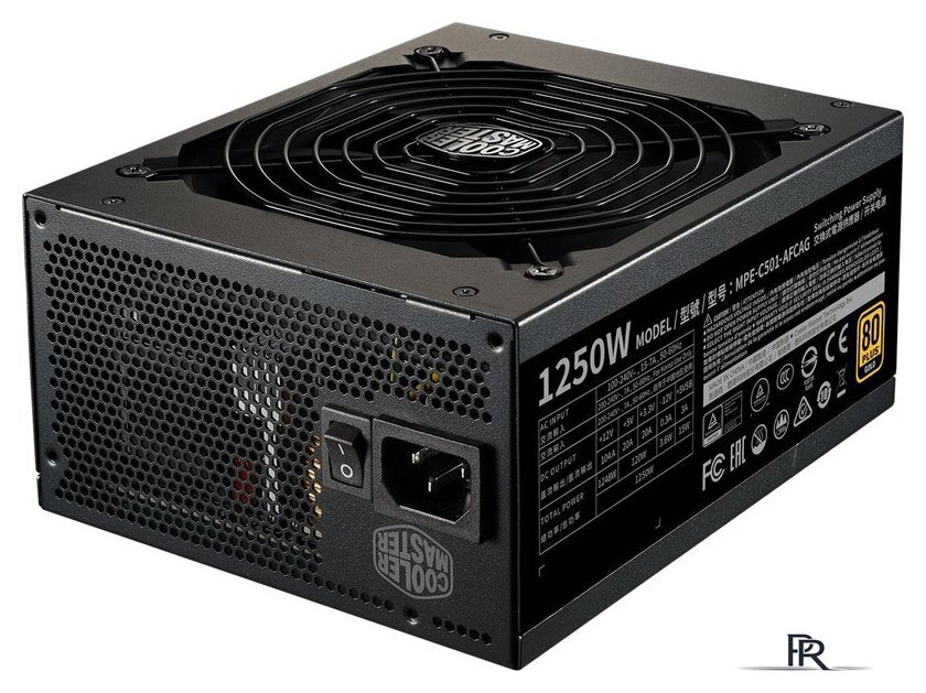 Блок питания Cooler Master MWE Gold 1250 V2 Full Modular MPE-C501-AFCAG-EU - Изображение №2 — Интернет-магазин ПроЗаказ