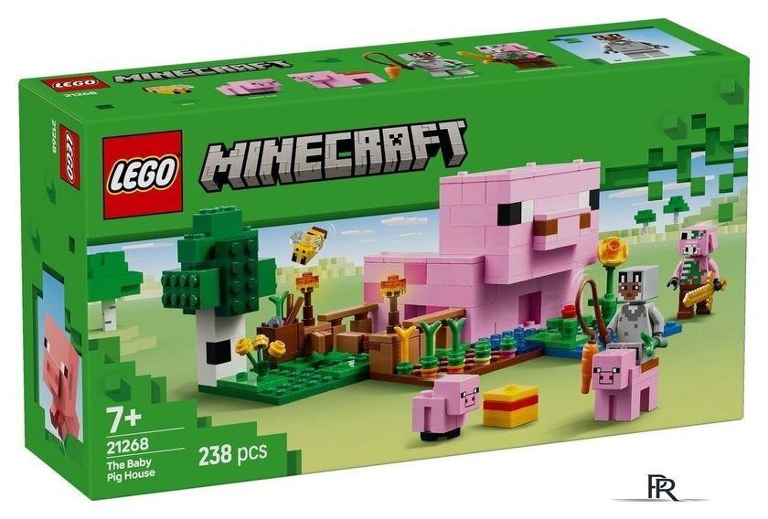 Конструктор LEGO Minecraft 21268 Домик поросенка - Изображение №1 — Интернет-магазин ПроЗаказ