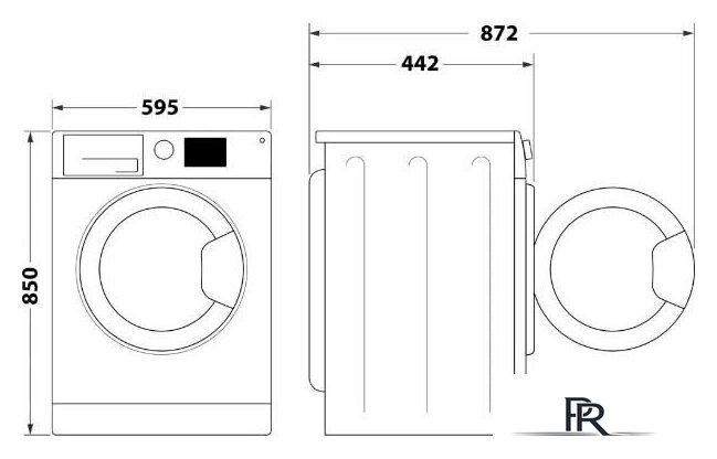 Стиральная машина Whirlpool WRSB 7238 BB EU - Изображение №12 — Интернет-магазин ПроЗаказ