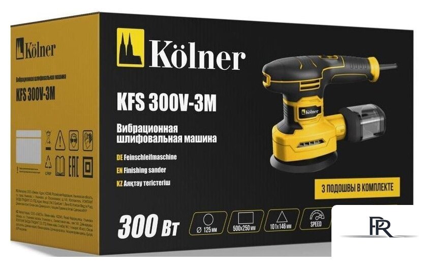 Виброшлифмашина Kolner KFS 300V-3M - Изображение №6 — Интернет-магазин ПроЗаказ