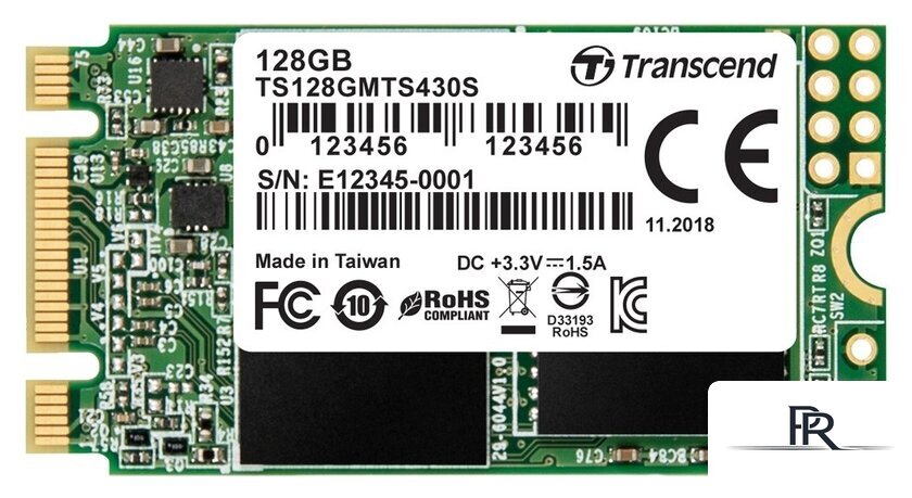 SSD Transcend 430S 128GB TS128GMTS430S - Изображение №1 — Интернет-магазин ПроЗаказ