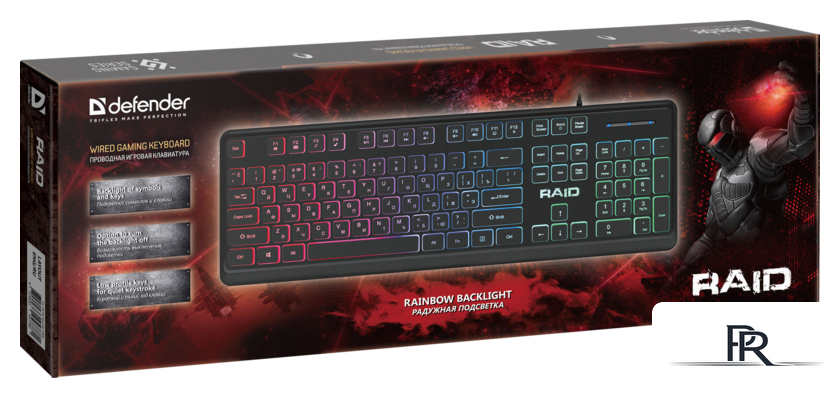 Клавиатура Defender Raid GK-778DL RU - Изображение №2 — Интернет-магазин ПроЗаказ
