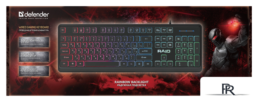 Клавиатура Defender Raid GK-778DL RU - Изображение №3 — Интернет-магазин ПроЗаказ