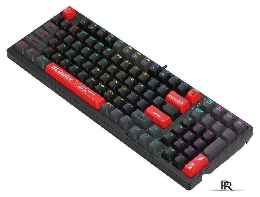 Клавиатура A4Tech Bloody S98 Red (Bloody BLMS Red Plus) - Изображение №11 — Интернет-магазин ПроЗаказ