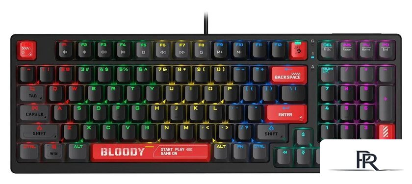 Клавиатура A4Tech Bloody S98 Red (Bloody BLMS Red Plus) - Изображение №1 — Интернет-магазин ПроЗаказ