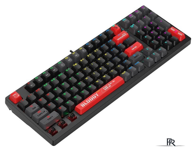 Клавиатура A4Tech Bloody S98 Red (Bloody BLMS Red Plus) - Изображение №15 — Интернет-магазин ПроЗаказ
