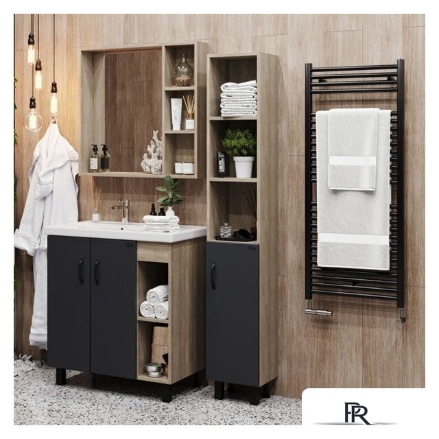  Onika Шкаф-пенал Тимбер 30.01 403067 - Изображение №2 — Интернет-магазин ПроЗаказ