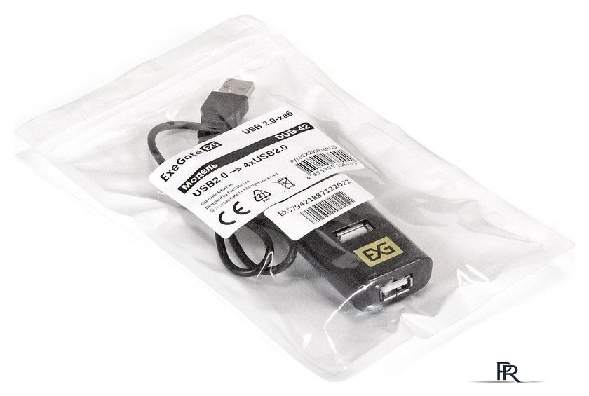 USB-хаб ExeGate DUB-42 EX293976RUS - Изображение №5 — Интернет-магазин ПроЗаказ