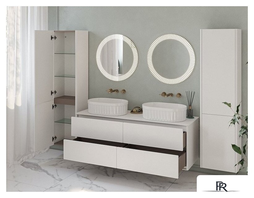  Belux Зеркало Джаз В 65 (1, белый глянцевый) - Изображение №3 — Интернет-магазин ПроЗаказ