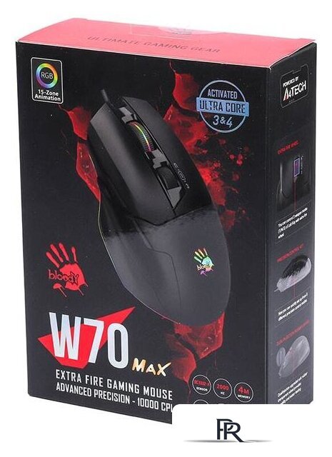 Игровая мышь A4Tech Bloody W70 Max (черный) - Изображение №8 — Интернет-магазин ПроЗаказ