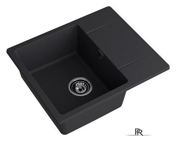 Кухонная мойка GranFest Urban GF-UR-258L (черный) - Изображение №2 — Интернет-магазин ПроЗаказ
