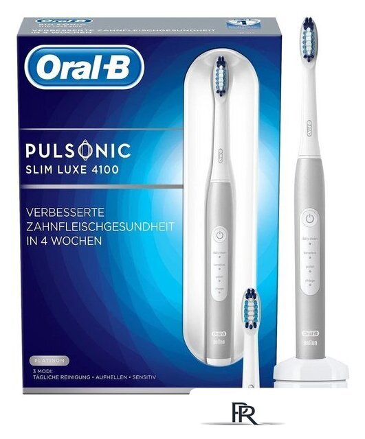 Электрическая зубная щетка Oral-B Pulsonic Slim Luxe 4100 - Изображение №1 — Интернет-магазин ПроЗаказ