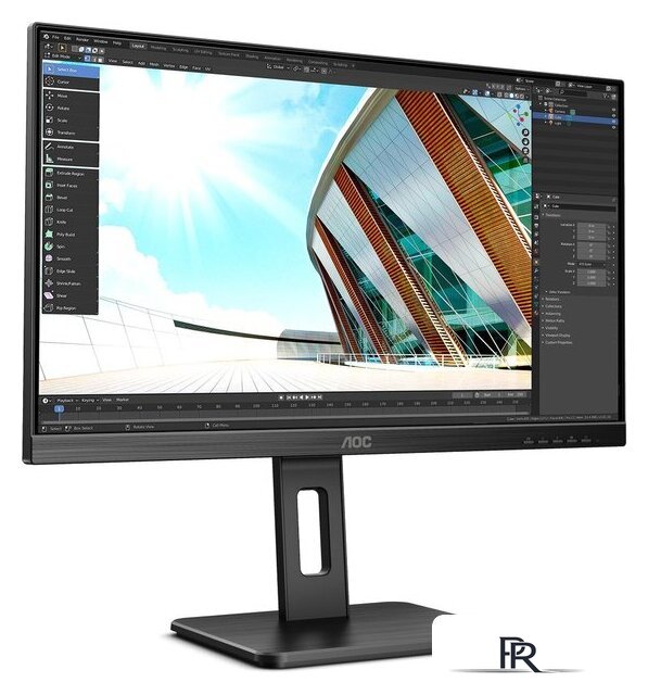 Монитор AOC Q24P2Q - Изображение №2 — Интернет-магазин ПроЗаказ