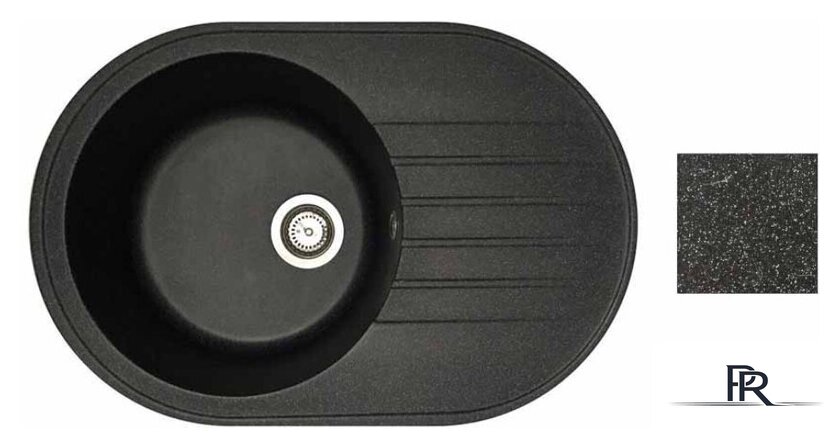 Кухонная мойка БелЭворс Rondo L + смеситель W74004-2 + дозатор L405F (черный) - Изображение №4 — Интернет-магазин ПроЗаказ