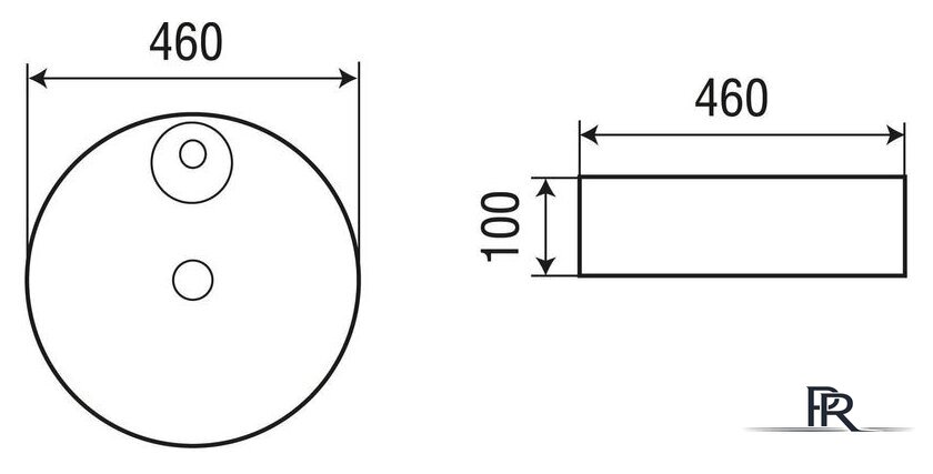 Умывальник WeltWasser Elbach 3204 - Изображение №4 — Интернет-магазин ПроЗаказ
