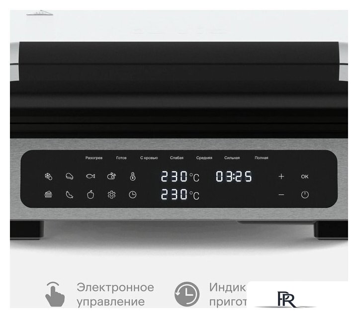 Электрогриль Tuvio TG02DM - Изображение №7 — Интернет-магазин ПроЗаказ