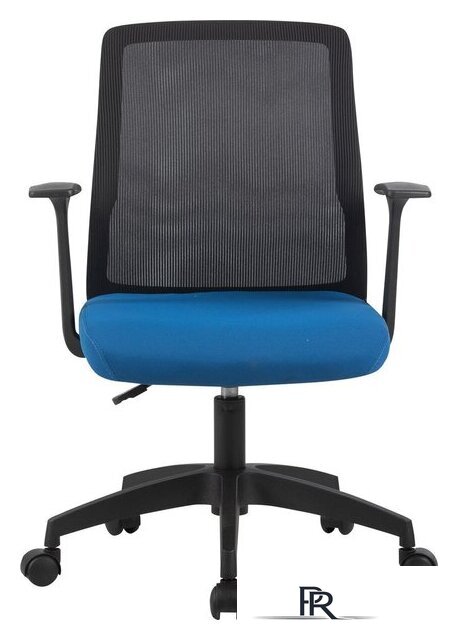 Офисное кресло CACTUS CS-MC222-BKBL (черный/темно-синий) - Изображение №2 — Интернет-магазин ПроЗаказ