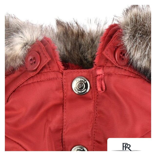 Куртка для животных Puppia Brock с капюшоном PAUD-JM1851-RD-L (красный) - Изображение №3 — Интернет-магазин ПроЗаказ