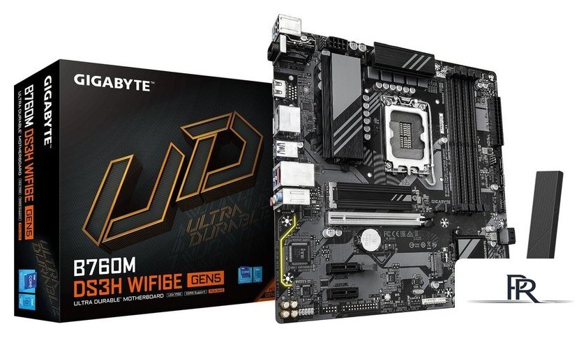 Материнская плата Gigabyte B760M DS3H WiFi6E GEN5 - Изображение №4 — Интернет-магазин ПроЗаказ
