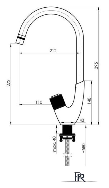 Смеситель Rubineta Swan-33 SW0008 - Изображение №2 — Интернет-магазин ПроЗаказ