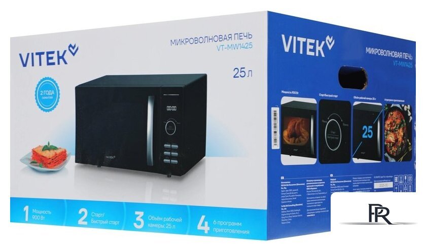 Микроволновая печь Vitek VT-MW1425 - Изображение №4 — Интернет-магазин ПроЗаказ
