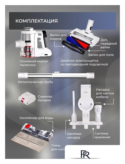 Пылесос Evolution Smart Clean VCF2613 Wet and Dry - Изображение №21 — Интернет-магазин ПроЗаказ