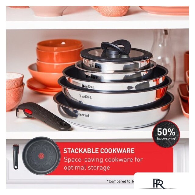 Набор сковород Tefal Ingenio Emotion L897S474 - Изображение №4 — Интернет-магазин ПроЗаказ