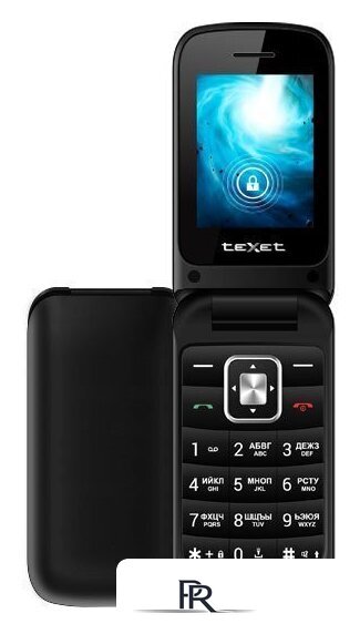 Кнопочный телефон TeXet TM-422 (черный) - Изображение №1 — Интернет-магазин ПроЗаказ