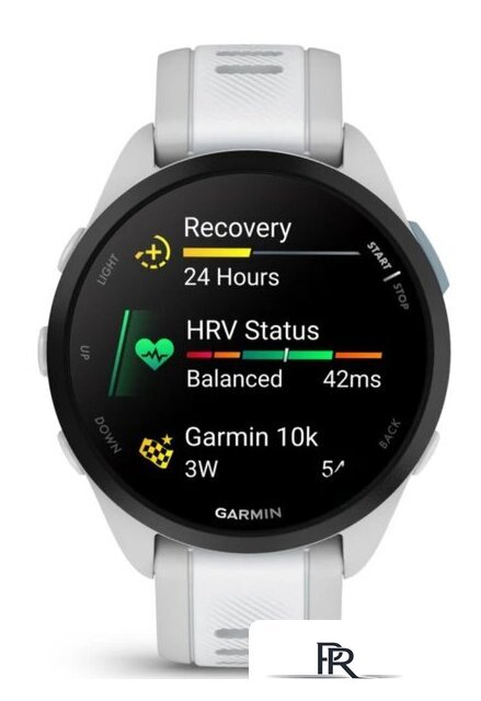 Умные часы Garmin Forerunner 165 (туманно-серый/белый камень) - Изображение №4 — Интернет-магазин ПроЗаказ